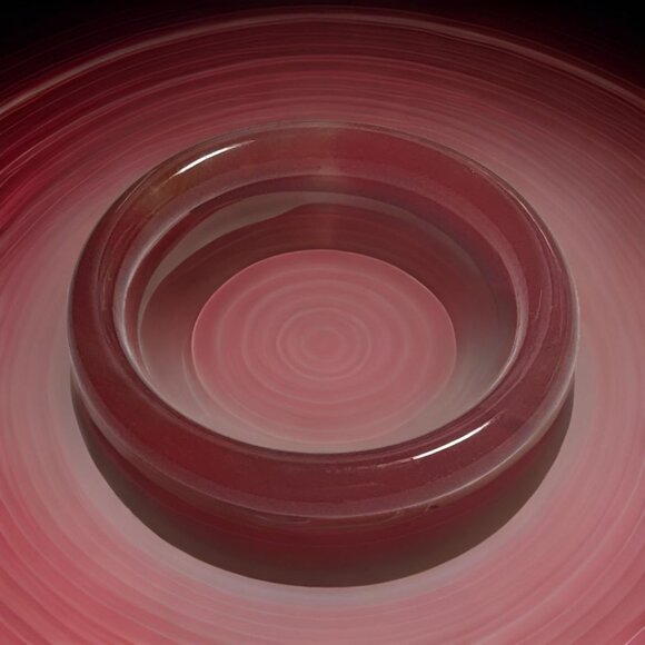 Red Jade Bangle - Picture 1 of 8